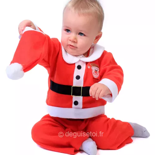 Photo du produit Déguisement Père Noël complet bébé