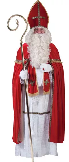 Photo du produit Déguisement pape Saint Nicolas luxe homme