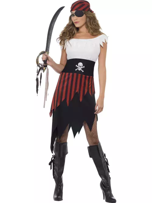 Photo du produit Déguisement pirate dentelé femme