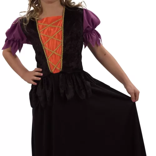 Photo du produit Déguisement sorcière fille avec chapeau