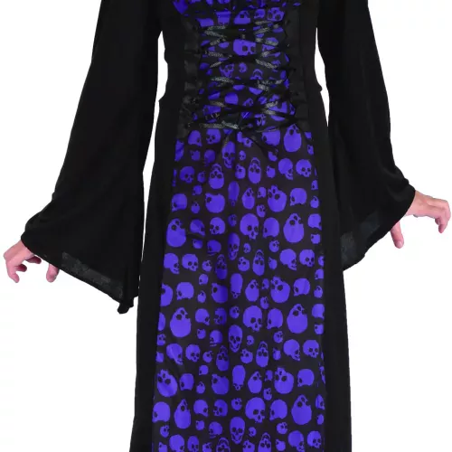 Photo du produit Déguisement vampire violet et noir fille