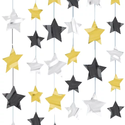 Photo du produit 6 Décorations à suspendre étoiles