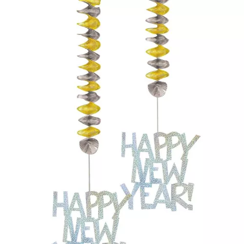 Photo du produit Décoration à suspendre nouvel an Happy New Year