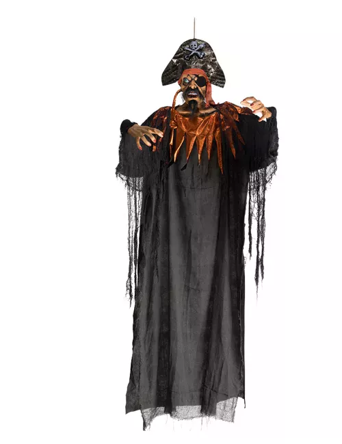 Photo du produit Décoration à suspendre pirate lumineuse 170 cm halloween