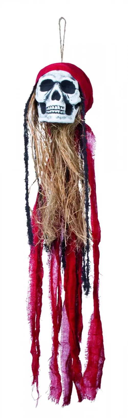 Photo du produit Décoration à suspendre tête de mort 90 cm