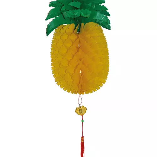 Photo du produit Décoration ananas alvéolé 50 cm