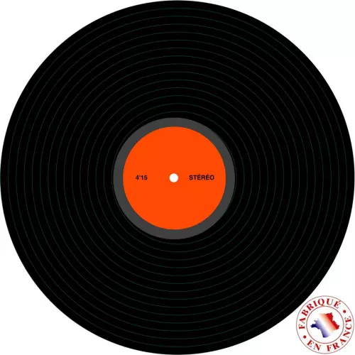 Photo du produit Décoration disco disque vinyle 30 cm