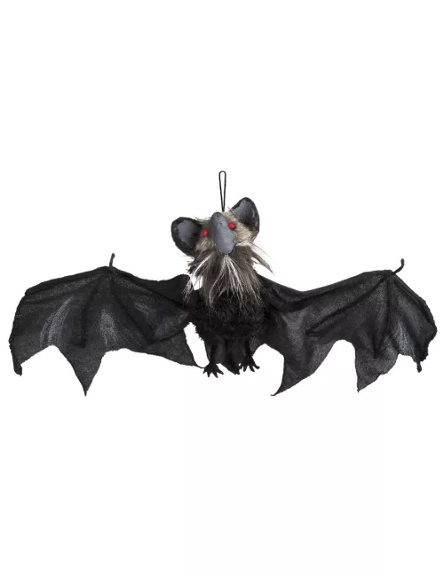 Photo du produit Décoration lumineuse animée et sonore chauve souris 45 x 80 cm