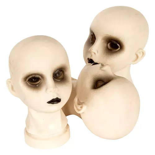 Photo du produit Décorations têtes de poupées cadavériques