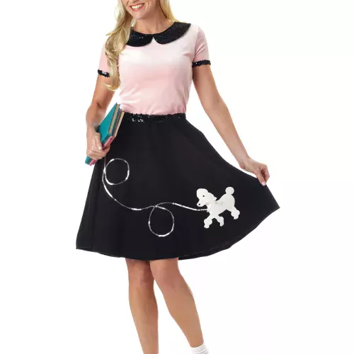 Photo du produit Déguisement 50's noir pour femme