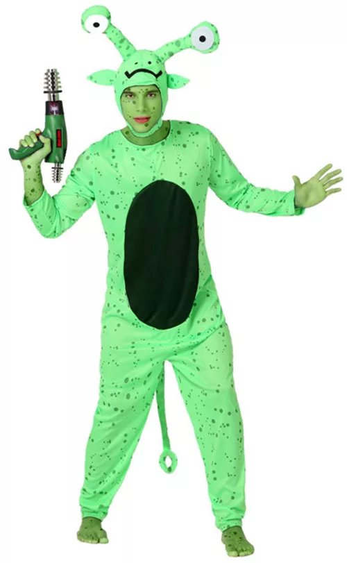 Photo du produit Déguisement alien vert homme
