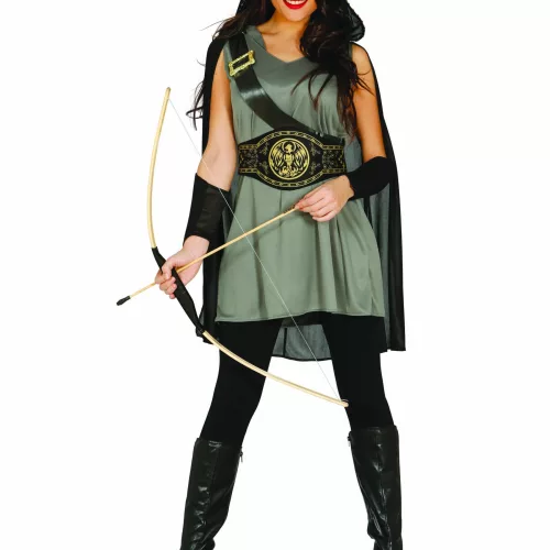 Photo du produit Déguisement archer gris femme