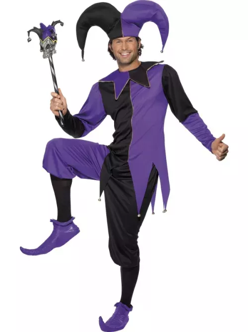 Photo du produit Déguisement bouffon médiéval homme
