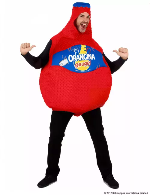 Photo du produit Déguisement Bouteille d'Orangina Rouge