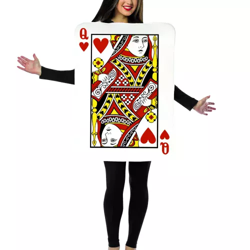 Photo du produit Déguisement carte reine de coeur femme