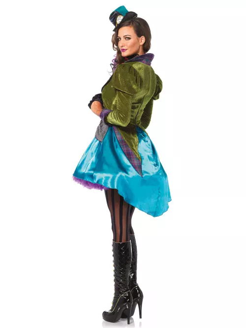 Photo du produit Déguisement chapelier fou Premium femme