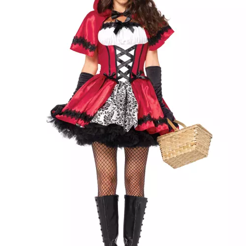 Photo du produit Déguisement chaperon rouge chic femme