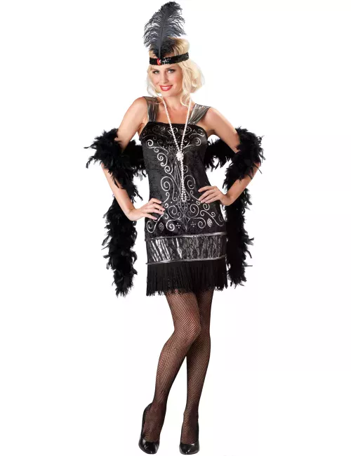 Photo du produit Déguisement Charleston rétro pour femme - Premium