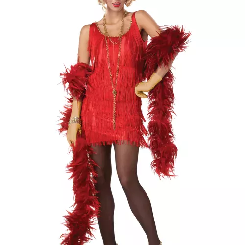 Photo du produit Déguisement Charleston Rouge pour femme