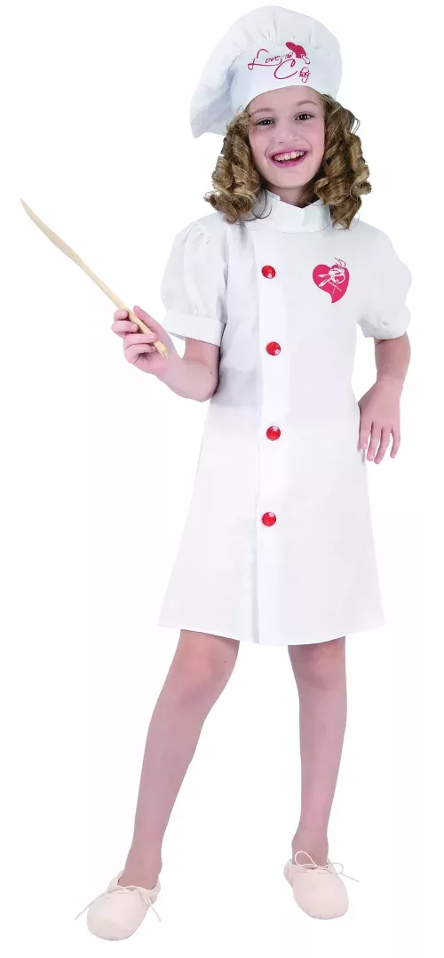 Photo du produit Déguisement chef cuisinier fille