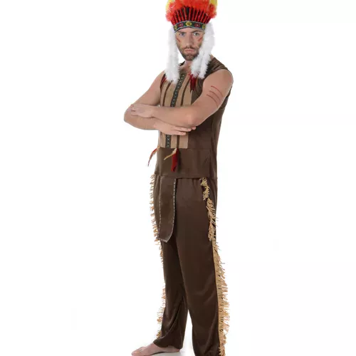Photo du produit Déguisement chef indien homme