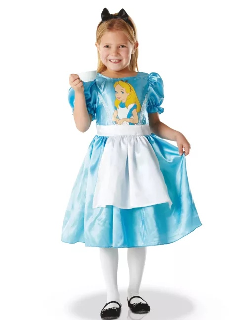 Photo du produit Deguisement classique Alice au pays des merveilles fille