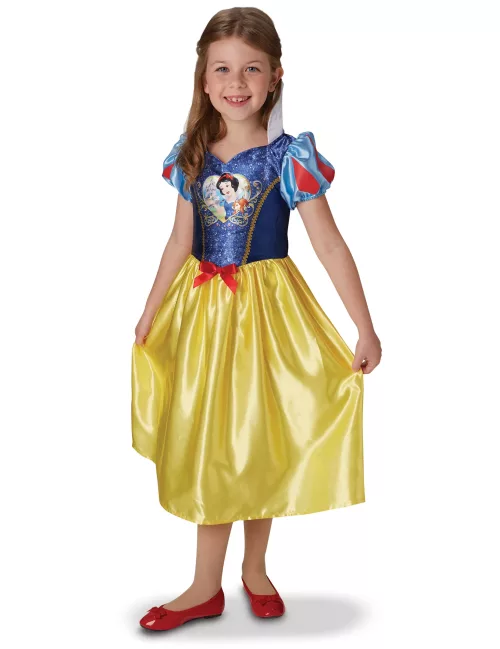 Photo du produit Déguisement classique sequin Blanche Neige fille