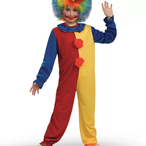 Photo du produit Déguisement clown bicolore enfant