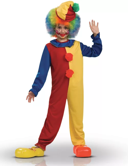 Photo du produit Déguisement clown bicolore enfant