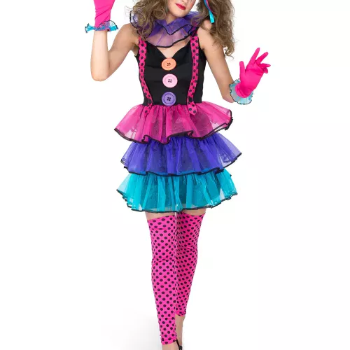 Photo du produit Déguisement clown du carnaval femme