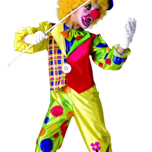 Photo du produit Déguisement clown multicolore garçon
