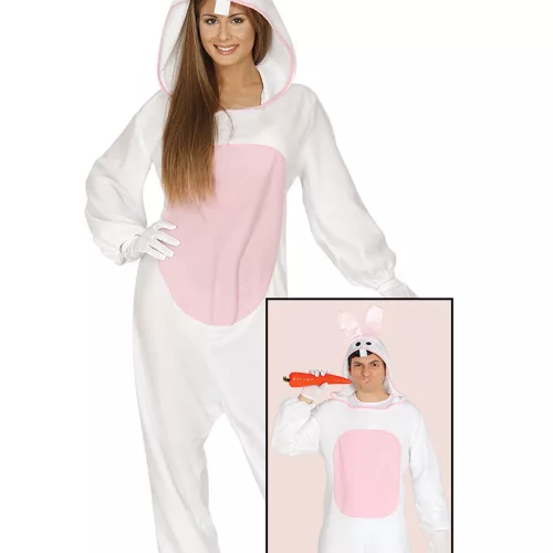 Photo du produit Déguisement combinaison lapin adulte