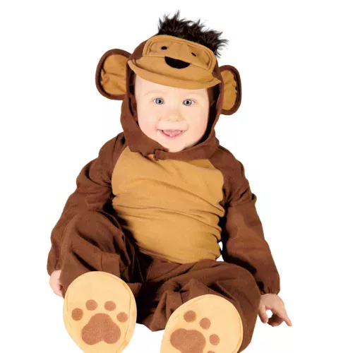 Photo du produit Déguisement combinaison singe marron bébé