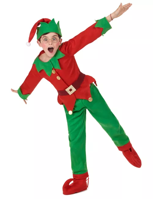 Photo du produit Déguisement Complet Elfe de Noël Enfant