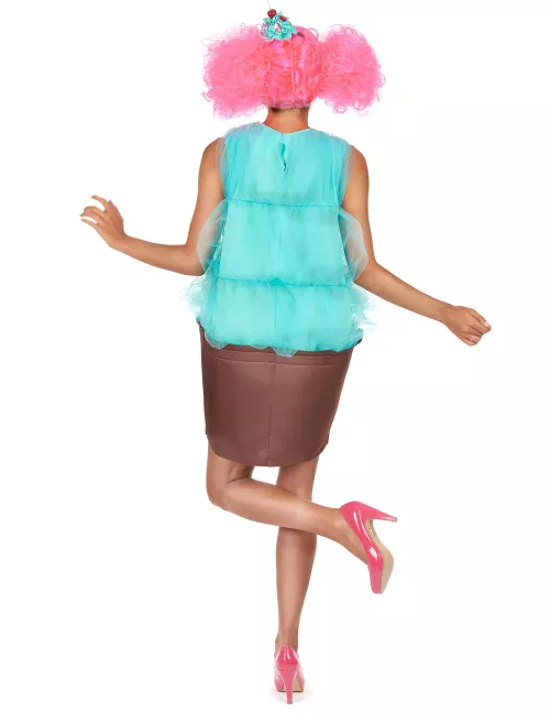 Photo du produit Déguisement cupcake turquoise femme