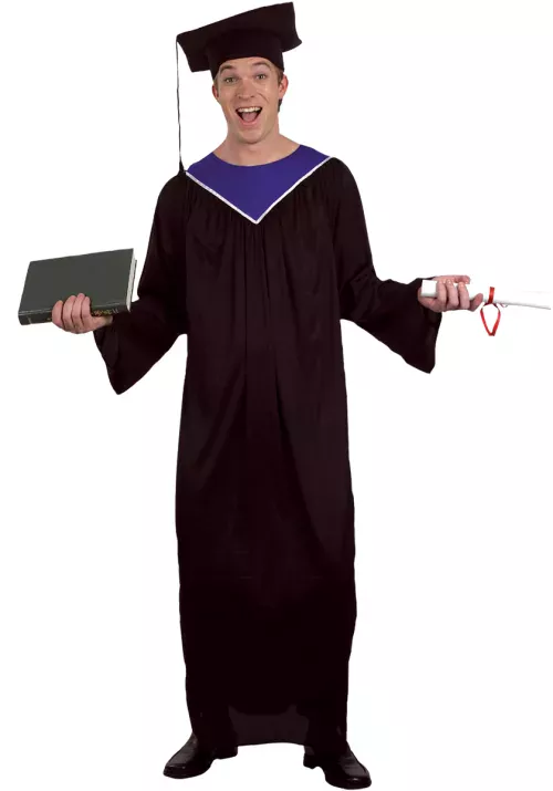 Photo du produit Déguisement diplômé homme