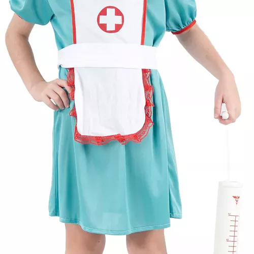 Photo du produit Déguisement infirmière vert fille