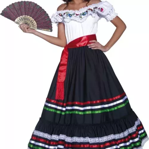 Photo du produit Déguisement danseuse mexicaine femme