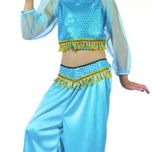 Photo du produit Déguisement danseuse orientale bleue fille