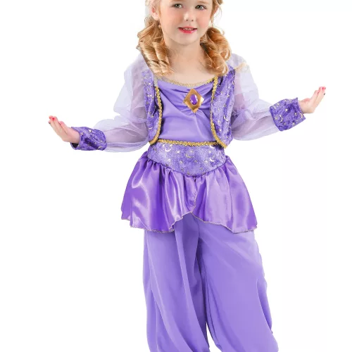Photo du produit Déguisement danseuse orientale violette fille