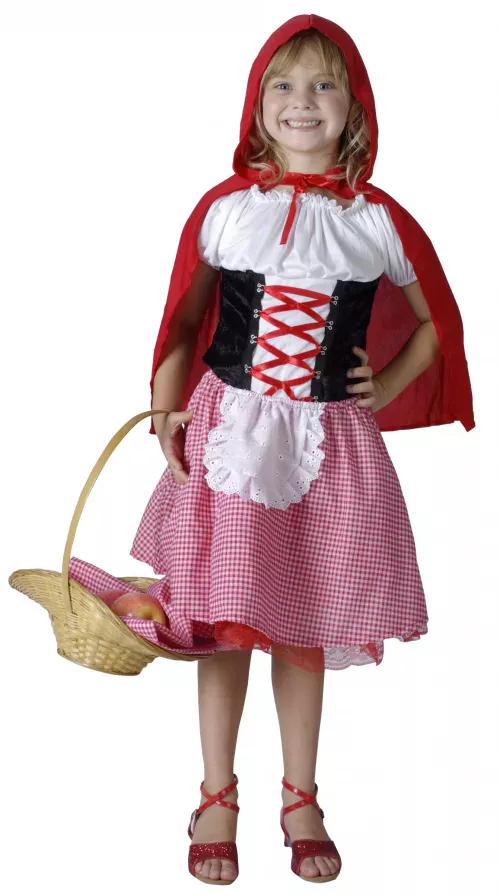 Photo du produit Déguisement chaperon rouge basique fille