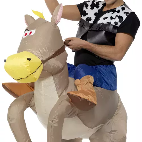 Photo du produit Déguisement cheval gonflable adulte