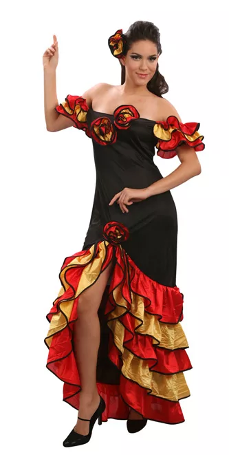 Photo du produit Déguisement danseuse flamenco femme