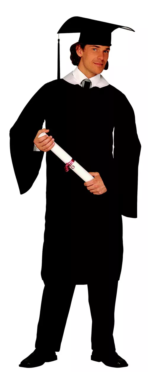 Photo du produit Déguisement étudiant diplômé homme