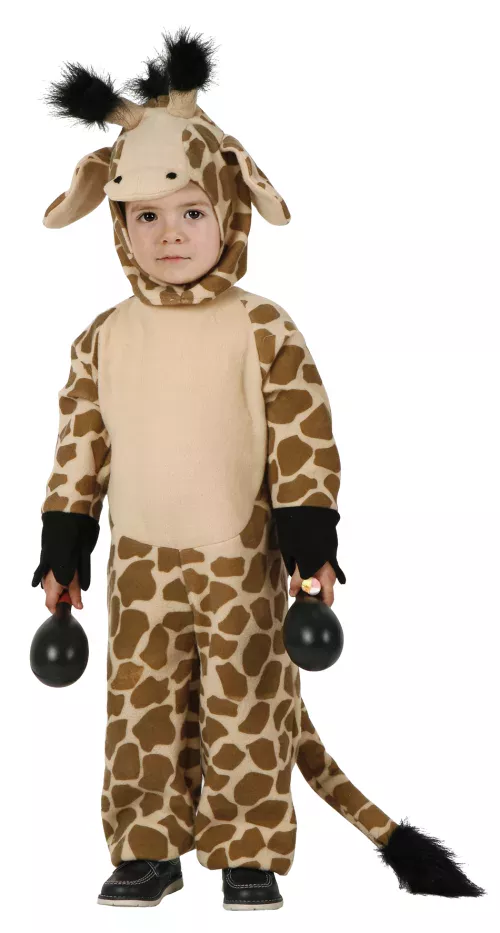 Photo du produit Déguisement girafe marron et noire enfant