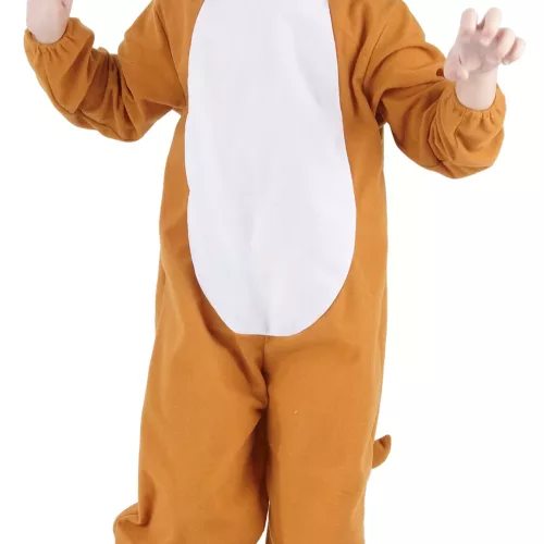Photo du produit Déguisement lion marron et blanc enfant