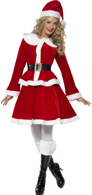 Photo du produit Déguisement Mère Noël ensemble femme