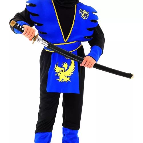 Photo du produit Déguisement ninja bleu garçon