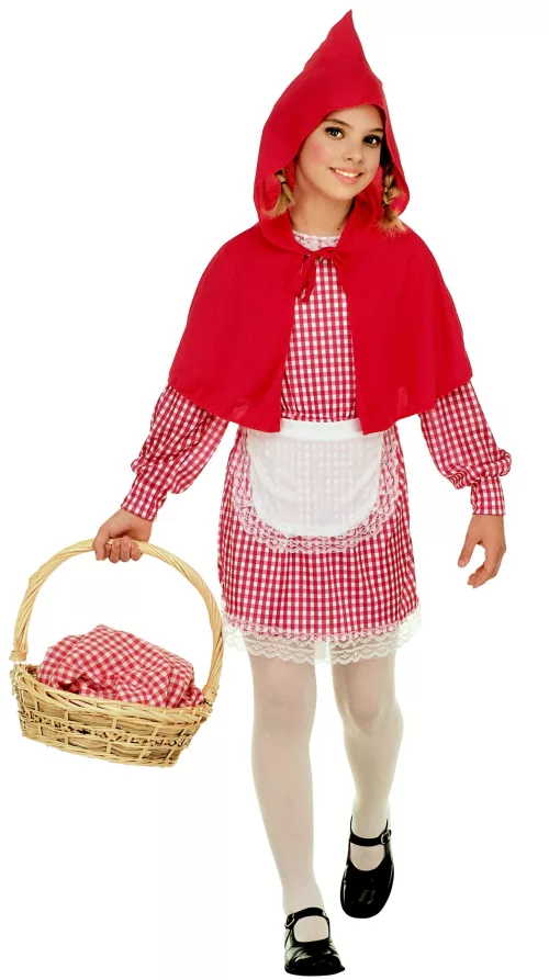 Photo du produit Déguisement chaperon des bois rouges fille