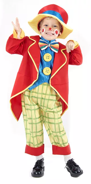 Photo du produit Déguisement clown coloré garçon